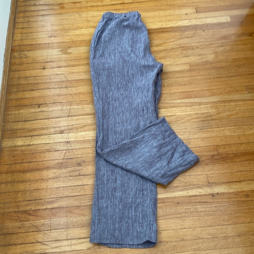 Linen pants lavender relaxed casual comfortable pockets